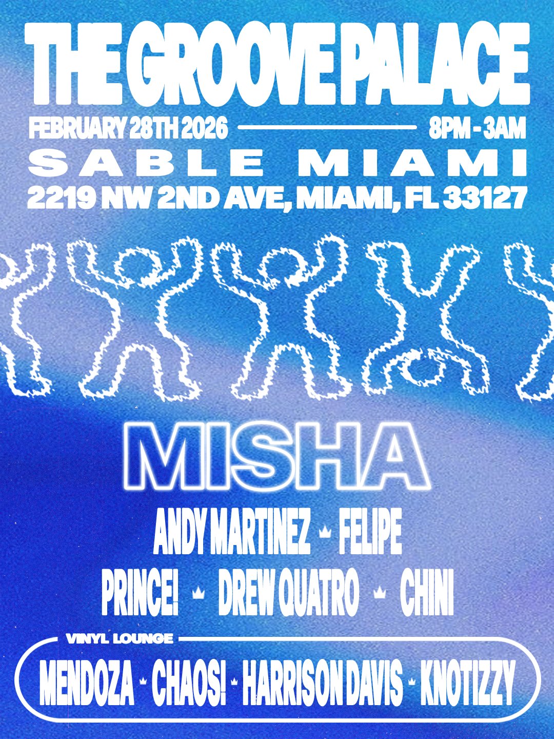 Sable 2.28 final flyer with full lineup